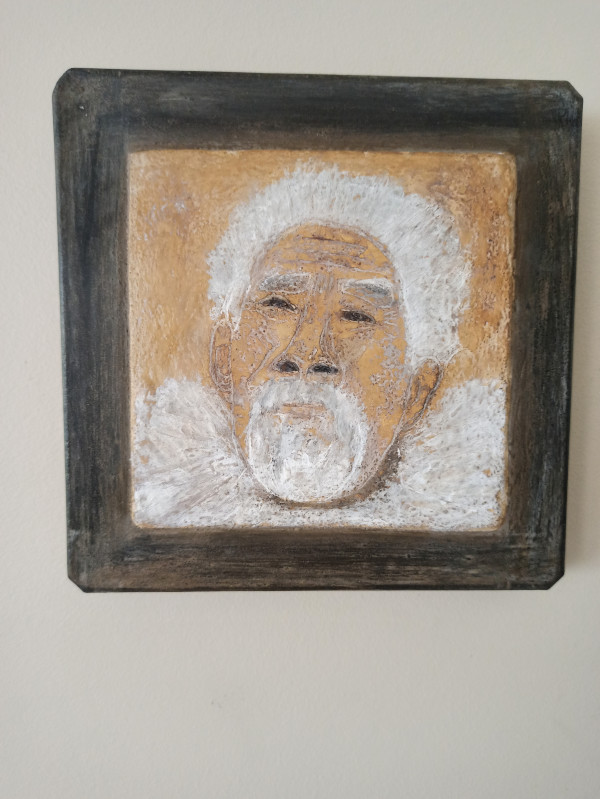  Tableau portrait homme Inuit